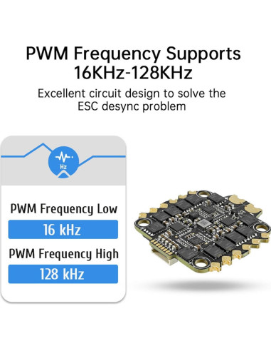 Placa ESC YWBL-WH STM32G071 70A para Drones FPV 2-8S
