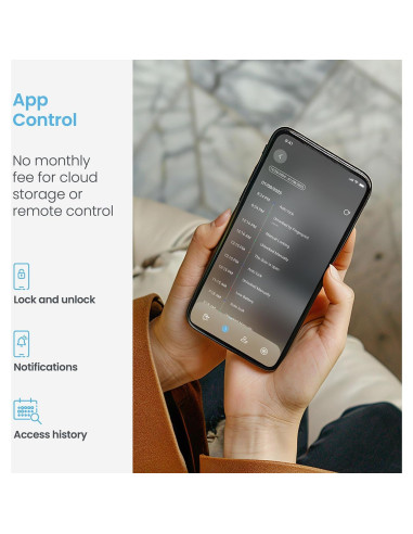 Cerradura Inteligente Lockly Secure Pro - Biométrica y Wi-Fi