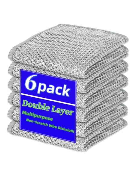 Paño de limpieza Senlleo 20x20 cm sin rayones 6PCS Paño de limpieza Senlleo 20x20 cm sin rayones 6PCS