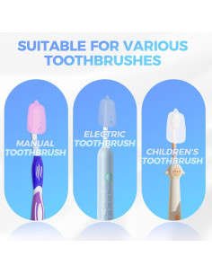 5 Cubiertas de Silicona para Cepillos de Dientes MOTAPS 2