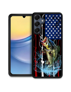 Funda Protectora Silicona Samsung Galaxy A16 Bandera Pesca