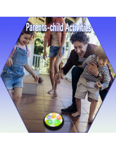 Juguete de Fútbol Flotante JRD&BS WINL Amarillo con LED 2