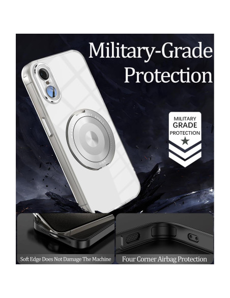 Funda Transparente Hlgcokro para Sony Xperia 10 VI - Slim y Magnética