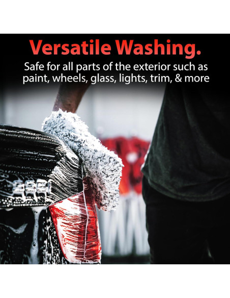 Mitón de Lavado de Microfibra Adam's Polishes 100% Gris 0.15kg