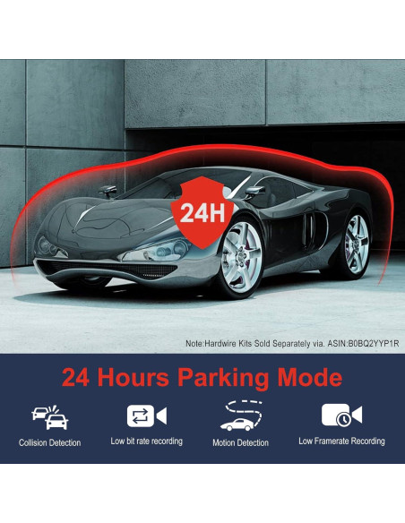 Cámara Dash PAPAGO G360 Triple Canal 2K+1080P GPS WiFi