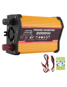 Inversor de Coche Aramox 3000W Seno Modificado DC 12V