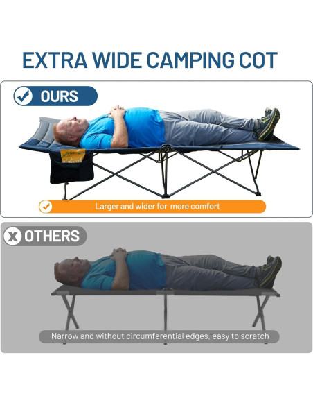 Tienda SUV TIMBER RIDGE para 5 Personas + Cama Plegable 80.8cm