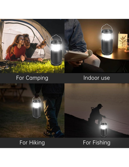 Linterna Solar Recargable Juvihuxy 5000mAh LED Plegable