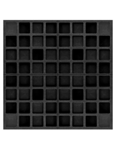 4 Paneles Difusores Acústicos EVA 60x60x5cm Negro para Estudio