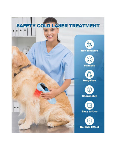 Dispositivo de Terapia Lásers Frío BETISBE 5*808nm 10*650nm