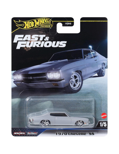 Coche de Metal Fundido Hot Wheels Rápido y Furioso 1:64