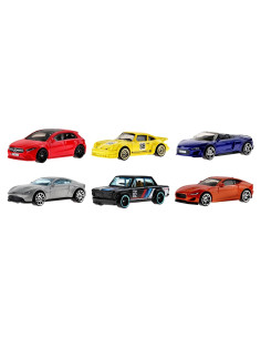 Multipack Hot Wheels Cultura Automotriz Europea - 6 Coches 1:64