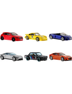 Multipack Hot Wheels Cultura Automotriz Europea - 6 Coches 1:64 2