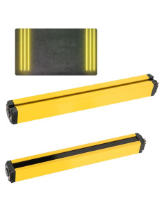 Sensor de Cortina de Luz KUIDAMOS 30x5x5cm Aluminio 24VDC