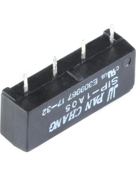 5PCS Relé Reed SIP-1A05 5V 4 Pines 450-550 Ohm JESSINIE