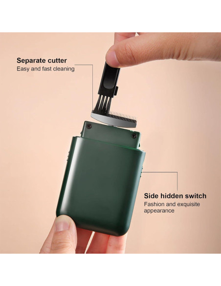 Afeitadora Eléctrica de Lámina LinMei para Hombres Verde