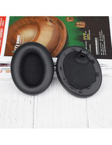 Almohadillas de Reemplazo MOLGRIA para Sony WH-1000XM4 - Negro