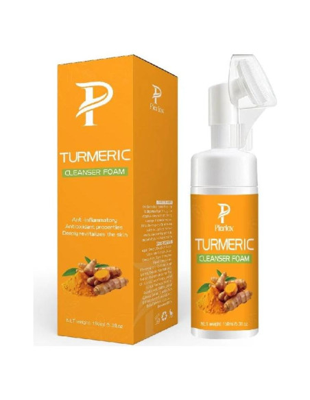 Limpiador Facial Espumoso de Cúrcuma Pierlox 95g Limpiador Facial Espumoso de Cúrcuma Pierlox 95g