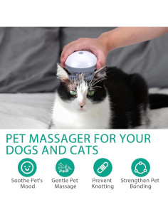 Masajeador Eléctrico de Cuero Cabelludo ORIA, 4 Garras, IPX6 2