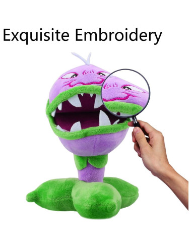 Maikerry 3 Piezas Peluches Plantas y Zombies 20 cm Suaves