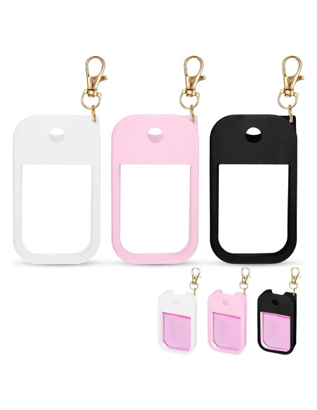 Paquete de 3 Fundas de Silicona Telooco para Spray Touchland