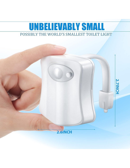 Luz Nocturna para Inodoro Honoson 15 Paquetes 16 Colores LED