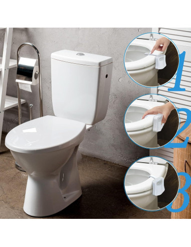 Luz Nocturna para Inodoro Honoson 15 Paquetes 16 Colores LED