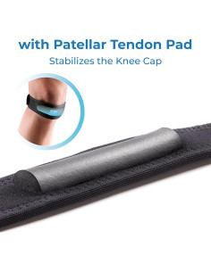 Correa de Rodilla LP SUPPORT 760 Ajustable para Alivio Dolor 2