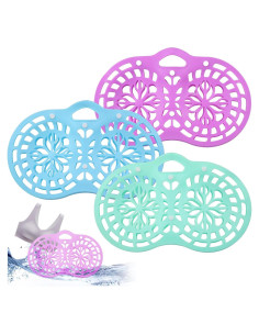 3 Bolsas de Lavado de Sujetadores OMISTAR Silicona 37.6x22.4cm