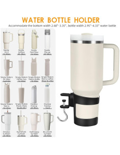 Soporte para Taza de Escritorio VEAQEE Antideslizante Ajustable 2