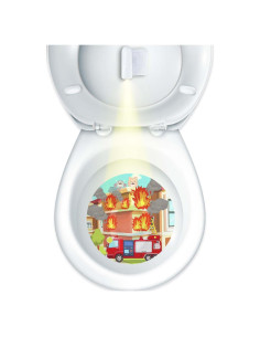 Luz de Entrenamiento para Ir al Baño Bomberos - Proyección Divertida