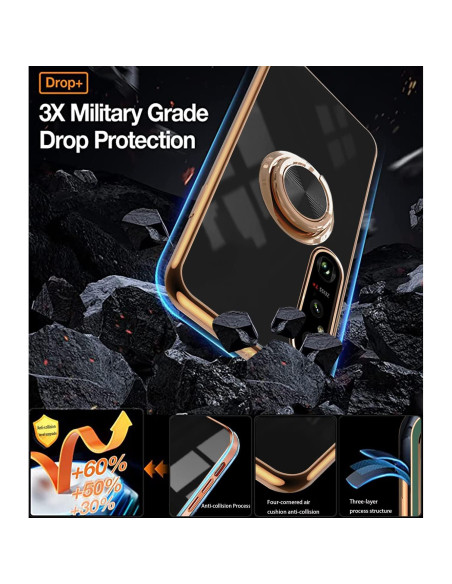 Funda para Sony Xperia 1 VI Hlgcokro Magnética y Delgada