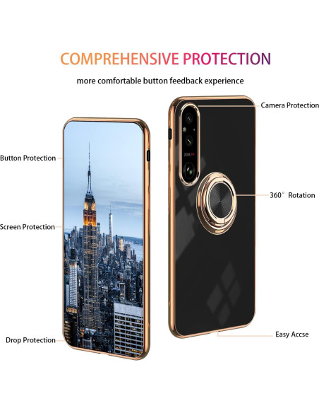 Funda para Sony Xperia 1 VI Hlgcokro Magnética y Delgada