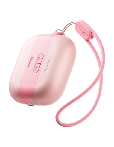 Calentador de Manos Recargable OCOOPA Heatcube Rosa 50C