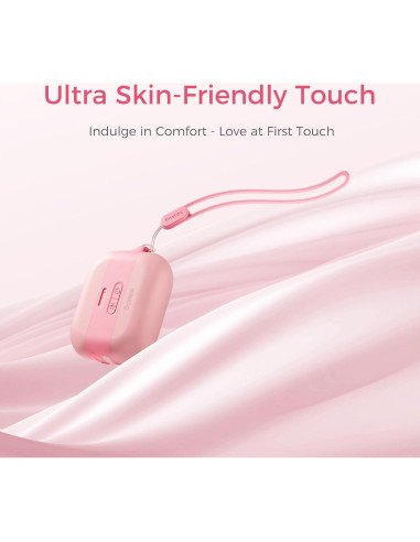 Calentador de Manos Recargable OCOOPA Heatcube Rosa 50C