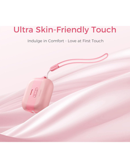 Calentador de Manos Recargable OCOOPA Heatcube Rosa 50C