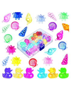 Juguetes de Buceo Skylety 24 Pcs Gemas y Animales Marinos