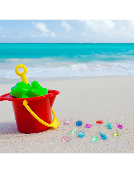 Juguetes de Buceo Skylety 24 Pcs Gemas y Animales Marinos