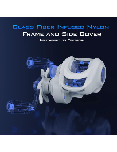 Carrete de Pesca Baitcasting KastKing Centron Lite 0.22 KG