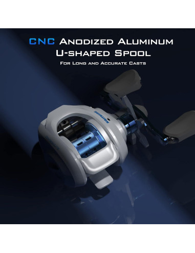 Carrete de Pesca Baitcasting KastKing Centron Lite 0.22 KG