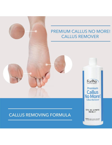 Removedor de Callos ForPro 32 oz. Fórmula Hidratante Rápida