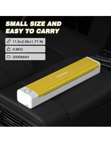 Impresora de Plantillas de Tatuaje Inalámbrica HANGZHOU 2000mAh