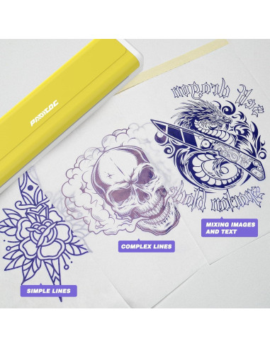 Impresora de Plantillas de Tatuaje Inalámbrica HANGZHOU 2000mAh