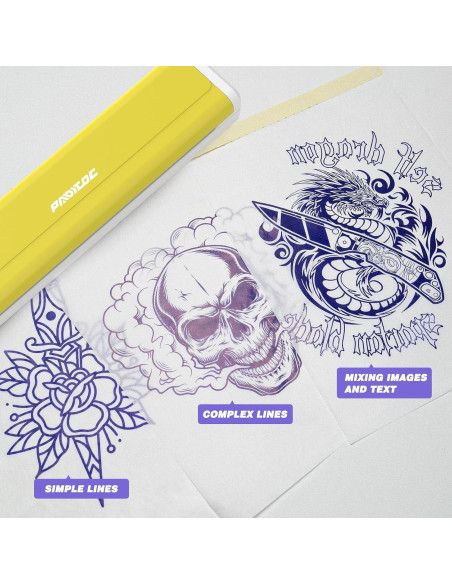 Impresora de Plantillas de Tatuaje Inalámbrica HANGZHOU 2000mAh