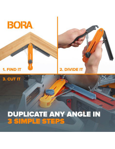 Herramienta de Medición de Ángulo Compacta Bora MiteriX 530402 2