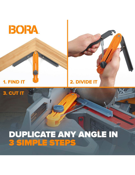 Herramienta de Medición de Ángulo Compacta Bora MiteriX 530402