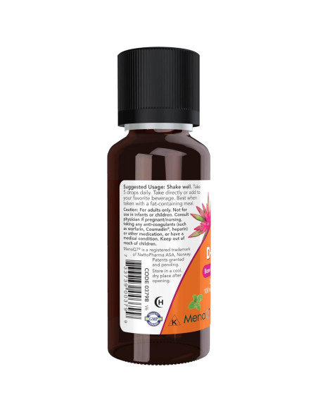 NOW Foods Suplemento Líquido D3 y K2 2500 UI 100 mcg 30 ml NOW Foods Suplemento Líquido D3 y K2 2500 UI 100 mcg 30 ml