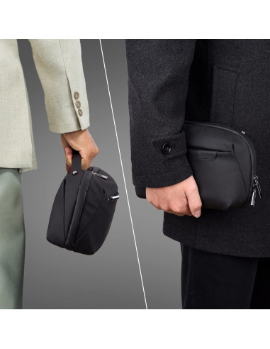 Organizador de Cables DDgro Bolsa de Viaje Negro 24.9x8.9x14.7cm