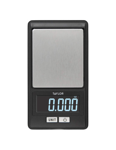 Báscula Digital de Porcionado Taylor 500g Negra - Alta Precisión