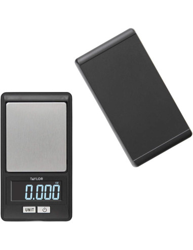 Báscula Digital de Porcionado Taylor 500g Negra - Alta Precisión
